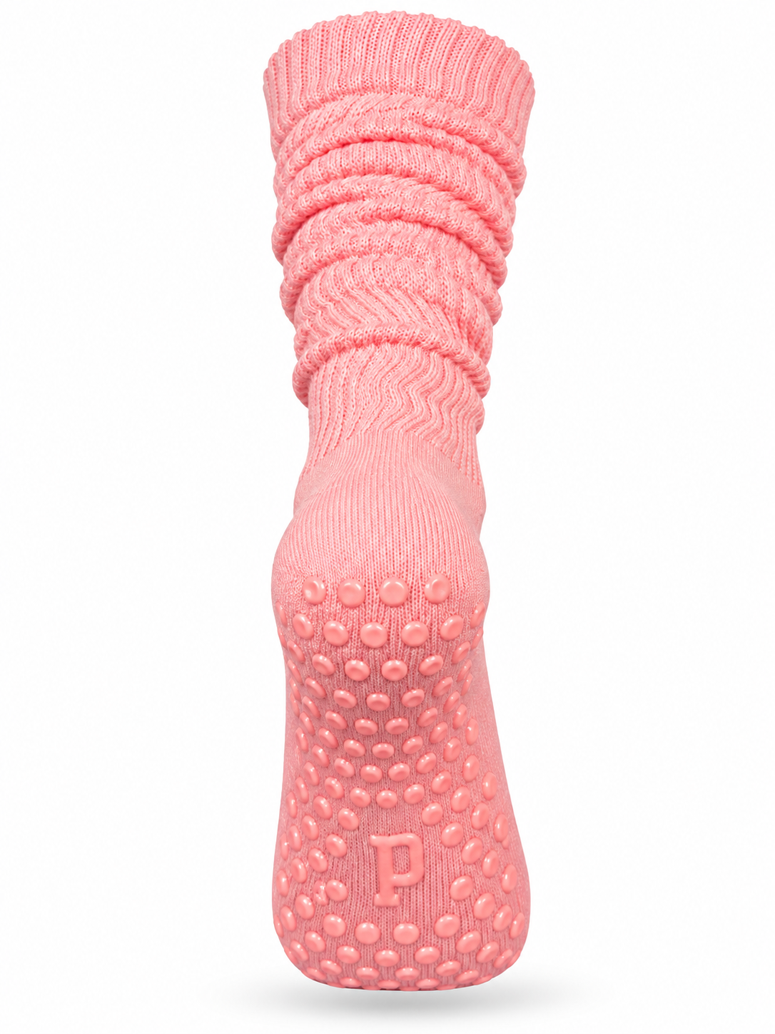 Scrunch Grip Socks- perFITtion Pink